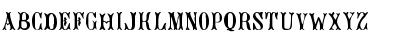 Download Bujardet Freres (Unregistered) Regular Font Uppercase Preview