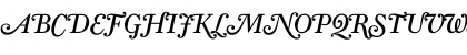Download FarnhamDisplay-RegItalSwash Regular Font Uppercase Preview