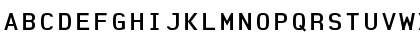Download FauxCRA Monospaced Font Uppercase Preview