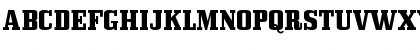 Download Bullpen Regular Font Uppercase Preview