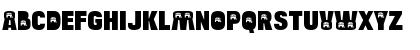 Download Bulltoad Republican Regular Font Uppercase Preview