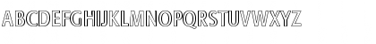 Download Formata Condensed Outline Font Uppercase Preview