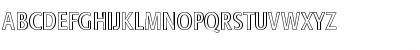 Download Formata Condensed Outline Font Uppercase Preview