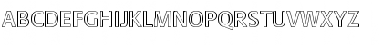 Download Formata Outline Font Uppercase Preview