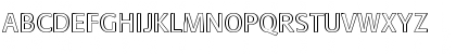 Download Formata Outline Font Uppercase Preview