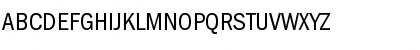 Download FranklinGothicBookCondC Regular Font Uppercase Preview
