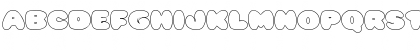Download BumblebeeOpen Regular Font Uppercase Preview