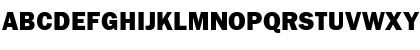 Download Franklin ITC BQ Regular Font Uppercase Preview