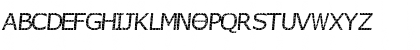 Download Bunkum Regular Font Uppercase Preview