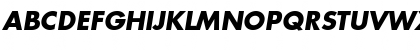 Download Futura Bold Oblique Font Uppercase Preview