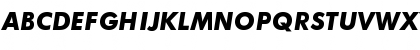 Download Futura Bold Italic Font Uppercase Preview