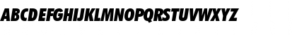 Download Futura Extra Black Condensed Italic Font Uppercase Preview