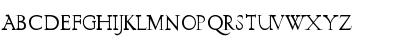 Download Burklein Regular Font Uppercase Preview