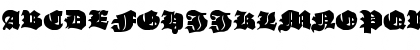 Download Ganz Grobe Gotisch Regular Font Uppercase Preview