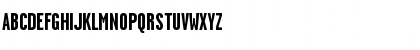 Download Garage GothicBold Font Uppercase Preview