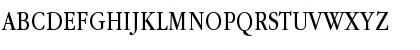 Download GaramondBookNarrowC Regular Font Uppercase Preview