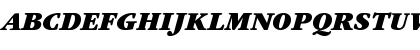 Download GaramondEF UltraItalic Font Uppercase Preview
