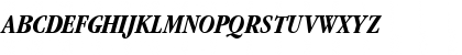 Download ITC Garamond Bold Condensed Italic Font Uppercase Preview