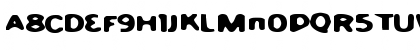 Download BurnYourPhone Regular Font Uppercase Preview