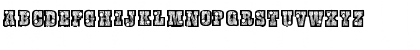 Download BurrisShootOut Regular Font Uppercase Preview