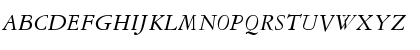 Download Garamond 3 Italic Font Uppercase Preview