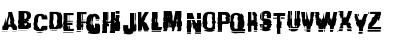 Download GarbageC Regular Font Uppercase Preview