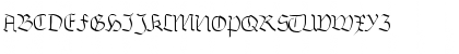 Download Burtine Regular Font Uppercase Preview