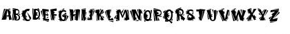 Download Burweed ICG Thorny Regular Font Uppercase Preview