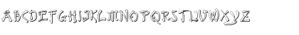 Download Bushido Shadow Regular Font Uppercase Preview
