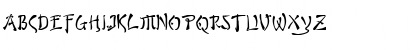 Download Bushido Regular Font Uppercase Preview