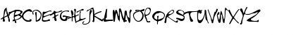 Download BushToad Regular Font Uppercase Preview