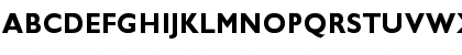Download Gill Sans BQ Regular Font Uppercase Preview