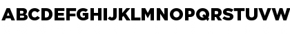 Download GothamBlack Regular Font Uppercase Preview