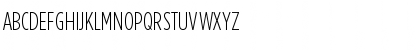 Download Gotham Condensed Light Font Uppercase Preview