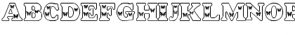 Download Butterfly Letters Medium Font Uppercase Preview