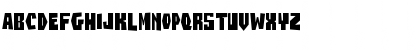 Download BuzzSaw AOE Regular Font Uppercase Preview