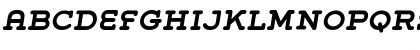 Download Grover Slab Bold Italic Font Uppercase Preview
