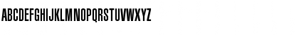 Download HeliosUltraCompressed Regular Font Uppercase Preview