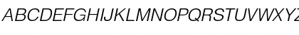 Download Helvetica Light Oblique Font