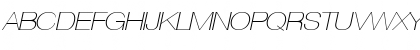 Download Helvetica Neue 23 Ultra Light Extended Oblique Font