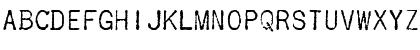 Download Cablegram Regular Font Uppercase Preview