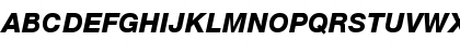 Download Helvetica Neue LT Pro 86 Heavy Italic Font