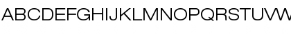 Download Helvetica Neue LT Std 43 Light Extended Font Uppercase Preview