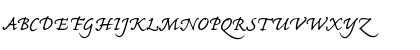 Download Caflisch Script MM Regular Font Uppercase Preview
