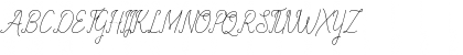 Download Allexandrea Regular Font Uppercase Preview