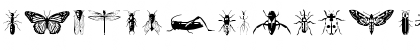 Download Insectile Regular Font Uppercase Preview