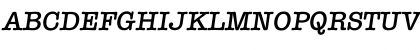 Download Itypewriter Medium Font Uppercase Preview