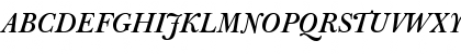 Download J Baskerville Med Italic Font Uppercase Preview