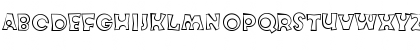 Download Knobcheese Outline Font Uppercase Preview