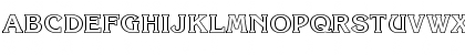 Download ITC Korinna Bold Outline Font Uppercase Preview